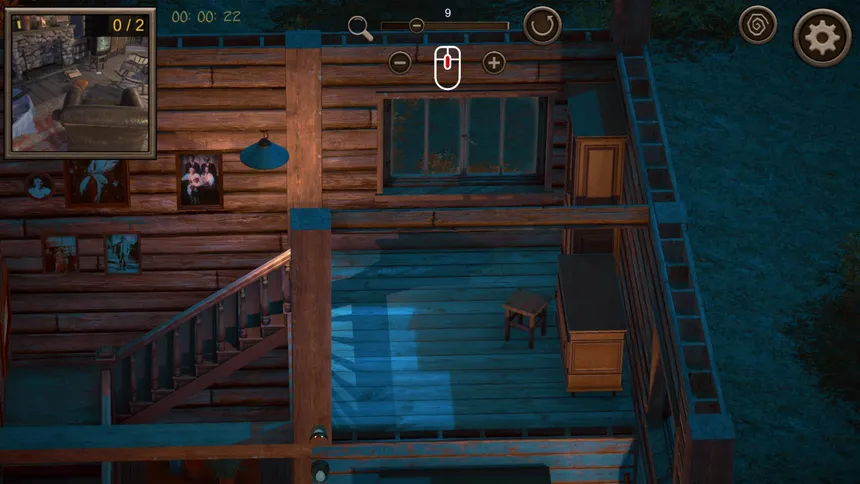 Скриншот 3 к игре Hidden Vintage House Top-Down 3D
