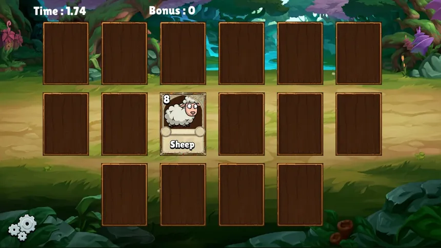 Скриншот 2 к игре Memory Adventures in the Jungle