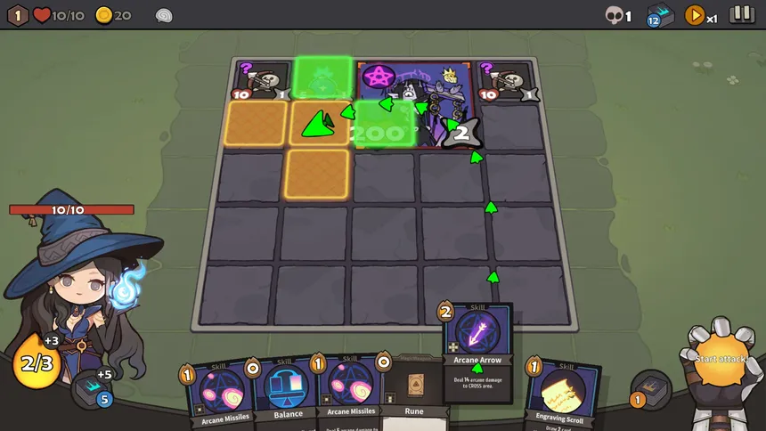 Скриншот 1 к игре Tetra Dungeon
