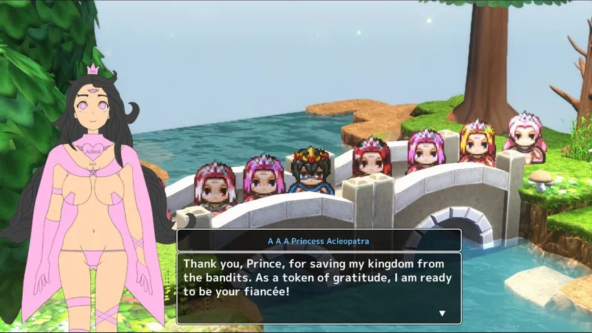 Скриншот 2 к игре Animeahikoaprinceaverse A4-Aver.a06072024a: Prince Akihiko & Princess A