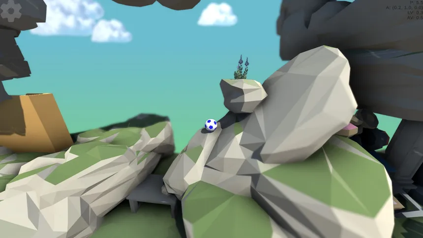 Скриншот 3 к игре Kicking The Ball Over Mountains of Stuff