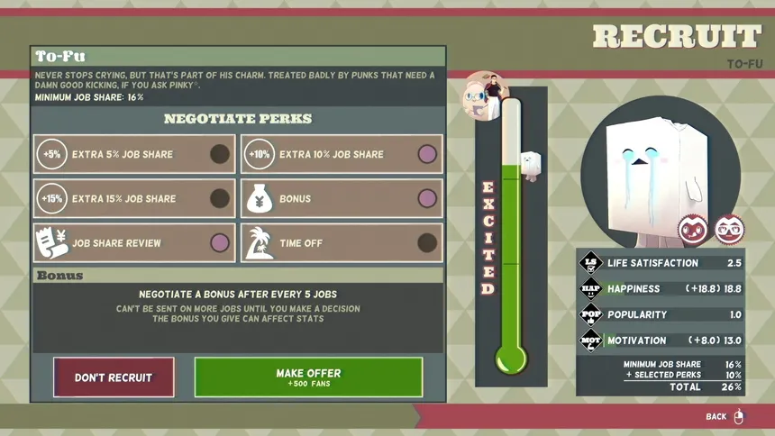 Скриншот 4 к игре Promise Mascot Agency