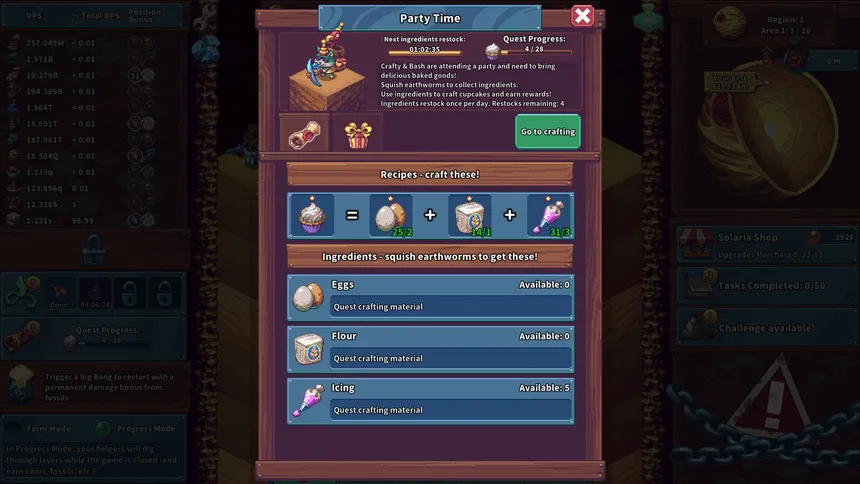 Скриншот 5 к игре Click Click Dig: Idle Mine