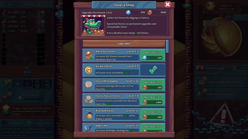 Скриншот 8 к игре Click Click Dig: Idle Mine