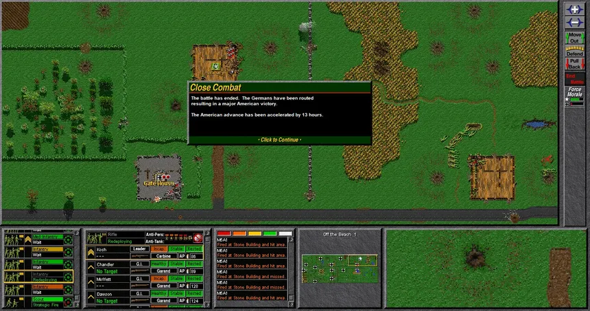 Скриншот 4 к игре Close Combat