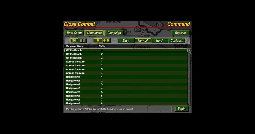 Скриншот 6 к игре Close Combat