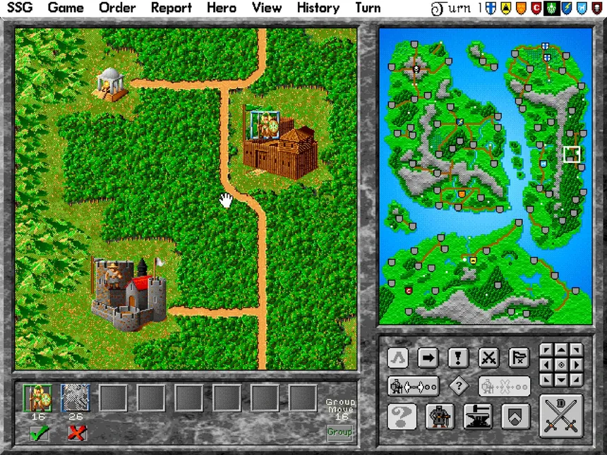 Скриншот 3 к игре Warlords I + II