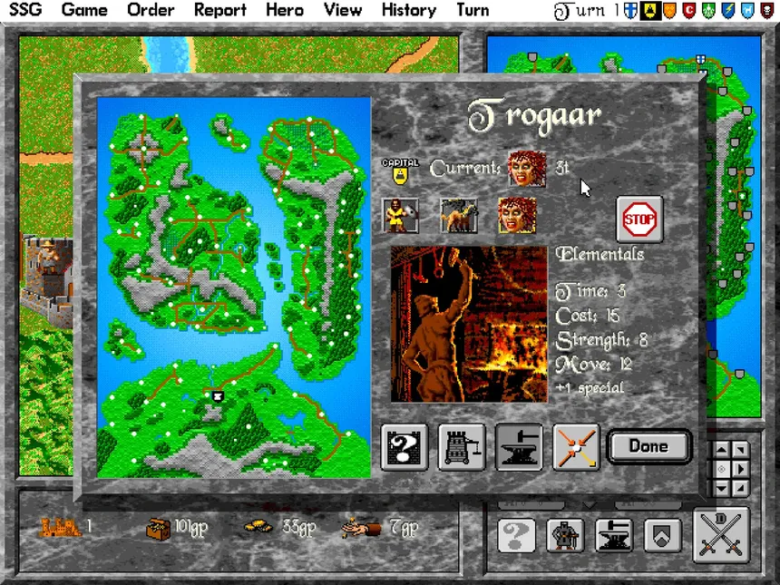 Скриншот 8 к игре Warlords I + II