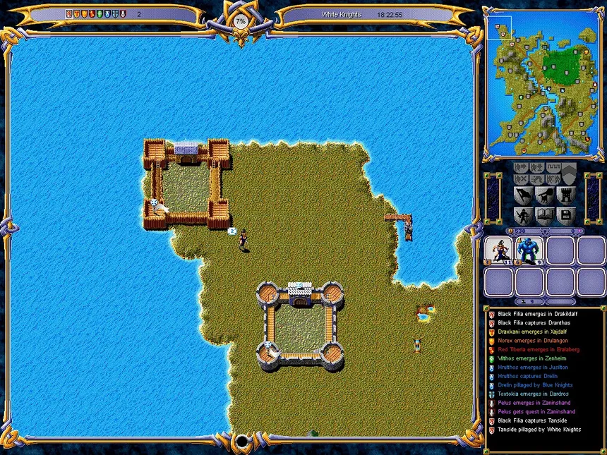 Скриншот 3 к игре Warlords III: Darklords Rising