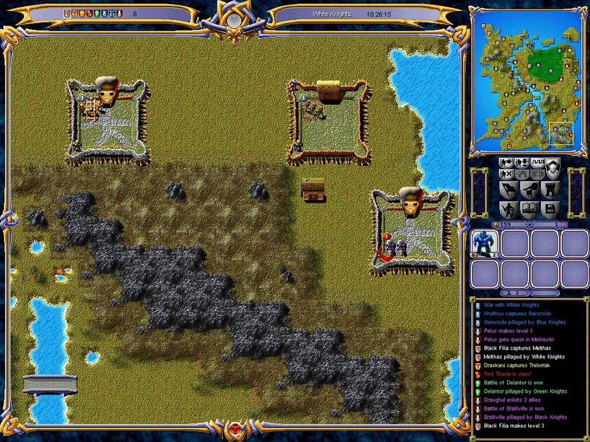 Скриншот 5 к игре Warlords III: Darklords Rising