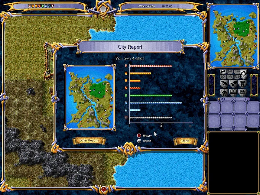 Скриншот 6 к игре Warlords III: Darklords Rising