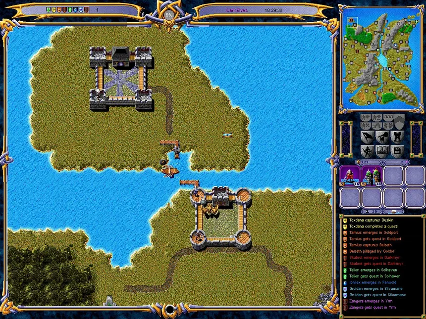 Скриншот 7 к игре Warlords III: Darklords Rising