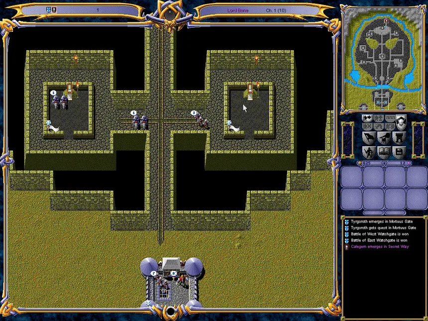 Скриншот 8 к игре Warlords III: Darklords Rising
