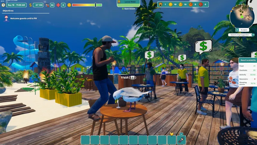 Скриншот 4 к игре Tropical Resort Simulator