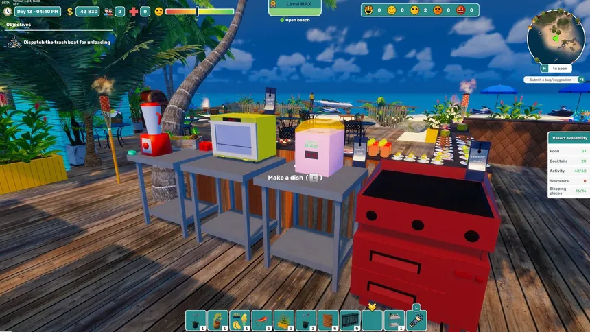 Скриншот 8 к игре Tropical Resort Simulator