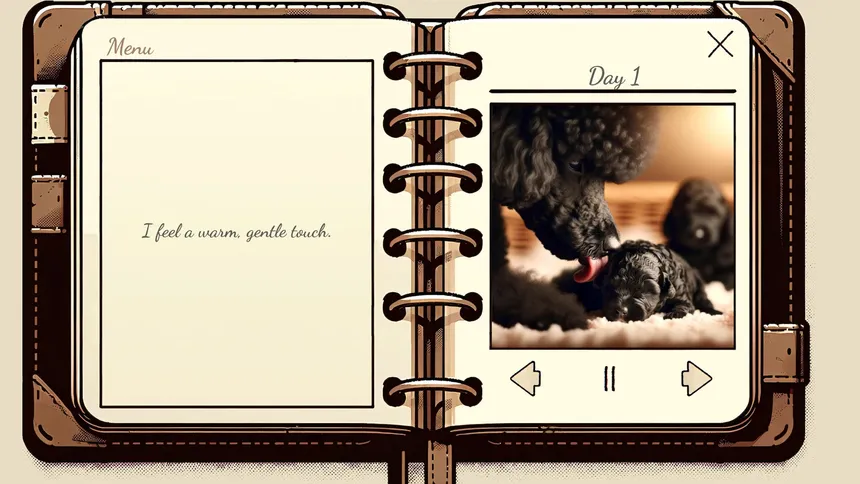 Скриншот 4 к игре My Poodle's Diary - Visual Novel