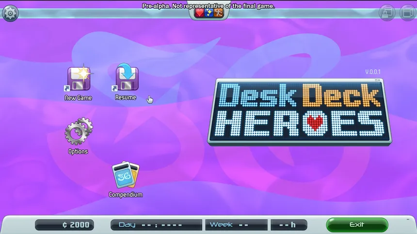Скриншот 5 к игре Desk Deck Heroes