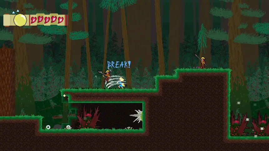 Скриншот 2 к игре Mizuki and the Crimson Moon