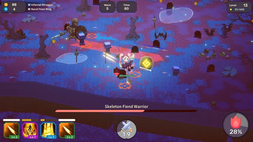 Скриншот 1 к игре Rhythm Witch: Beat Death