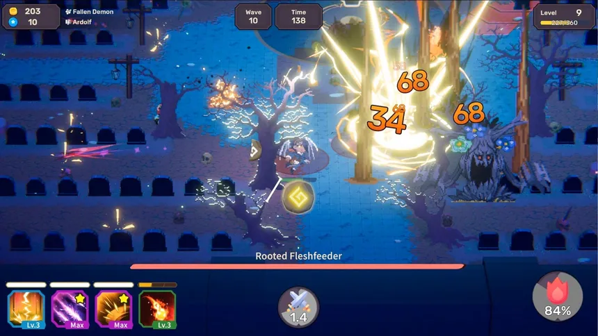 Скриншот 3 к игре Rhythm Witch: Beat Death