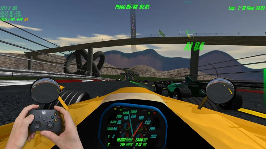 Скриншот 8 к игре Amazing Curves Racing