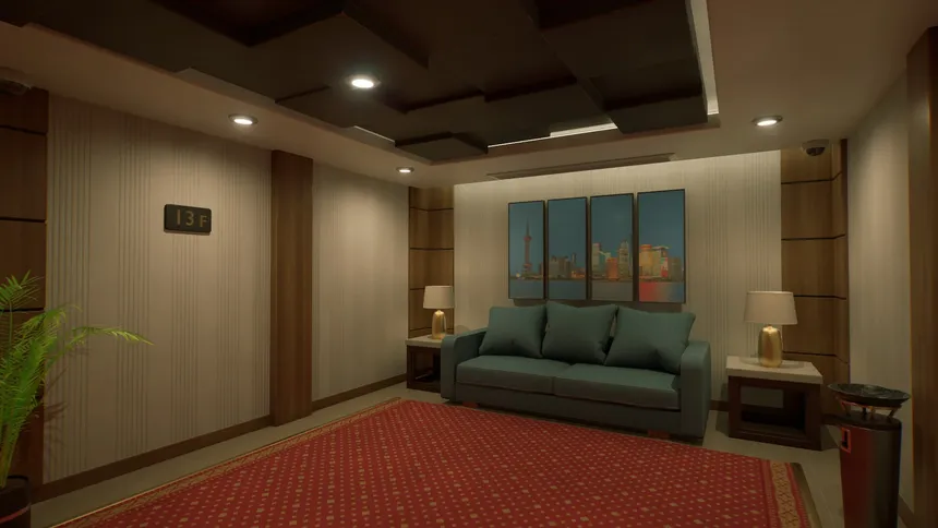 Скриншот 3 к игре Cursed Places: Hotel Floor 13