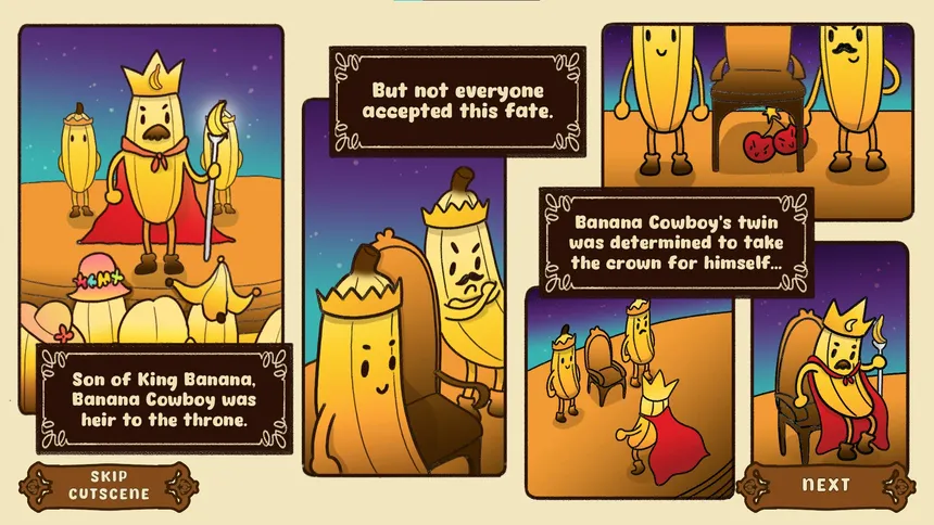 Скриншот 1 к игре UT Game Design Presents: Banana Cowboy