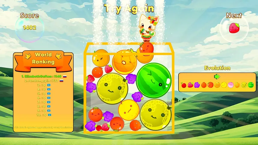 Скриншот 3 к игре Suika Watermelon Fruits