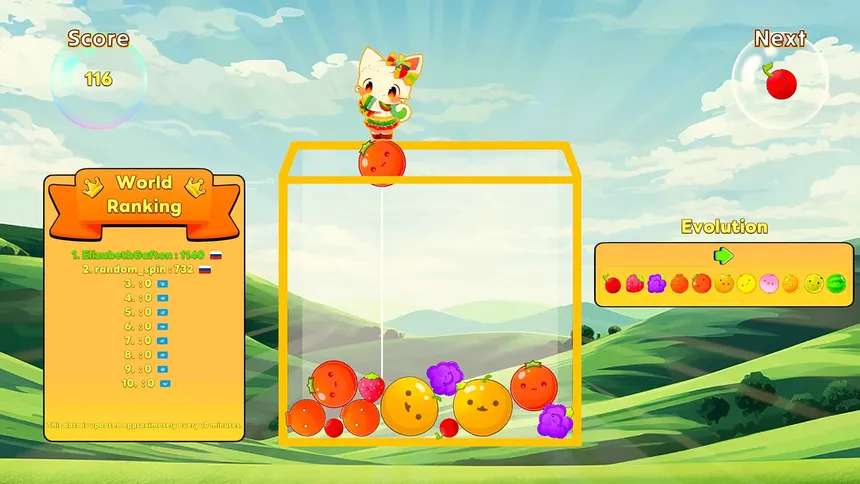 Скриншот 4 к игре Suika Watermelon Fruits