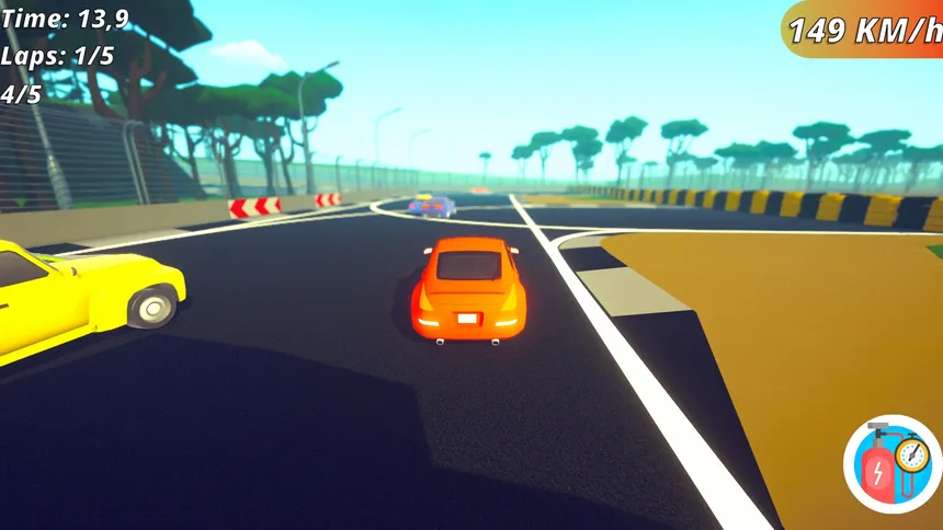 Скриншот 2 к игре Turbo Pulse Race