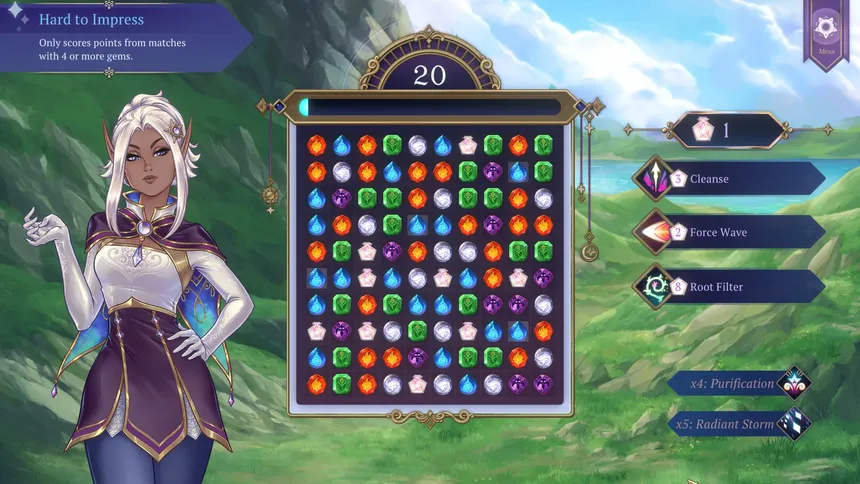 Скриншот 1 к игре Heartspell: Horizon Academy