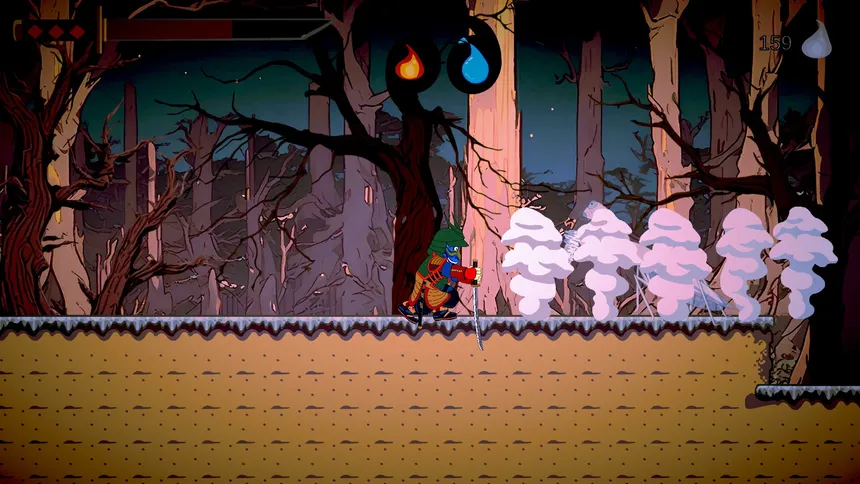 Скриншот 1 к игре Samurai Elemental