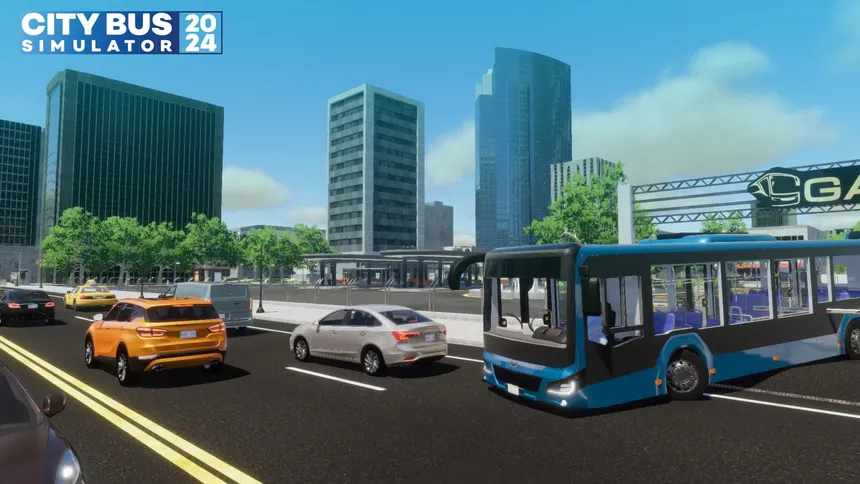 Скриншот 3 к игре City Bus Simulator 2024