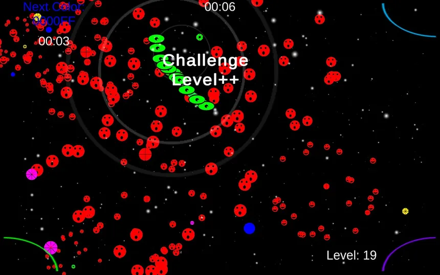 Скриншот 3 к игре Space Trail Fireworks