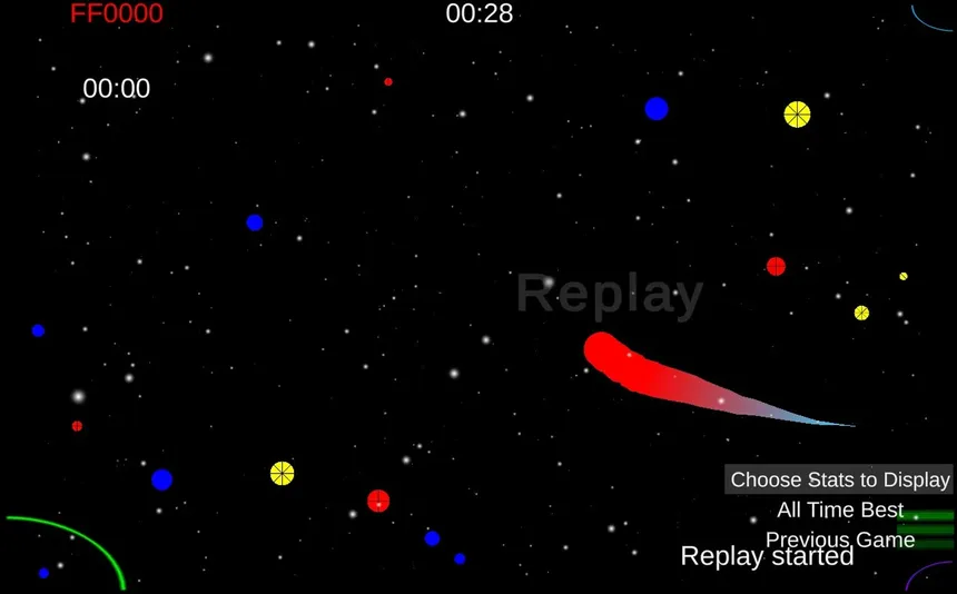 Скриншот 4 к игре Space Trail Fireworks