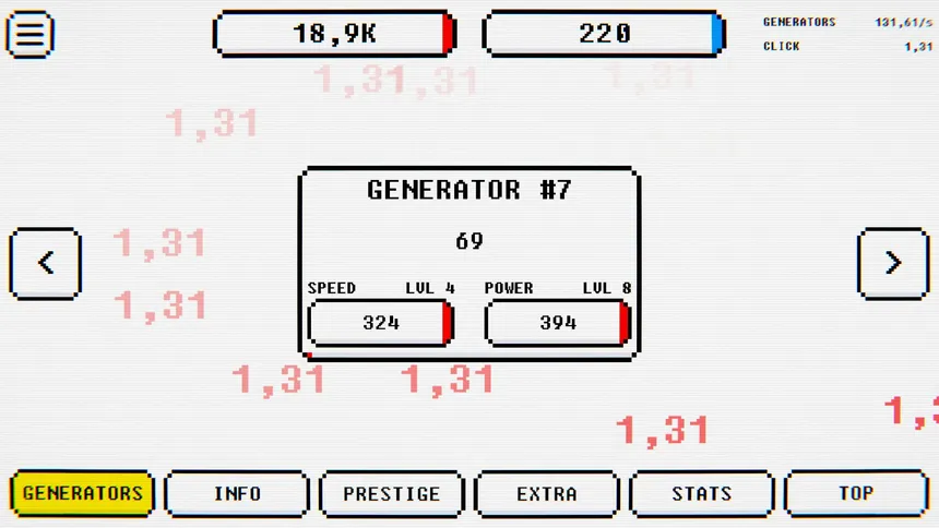 Скриншот 2 к игре The Very Idle Game