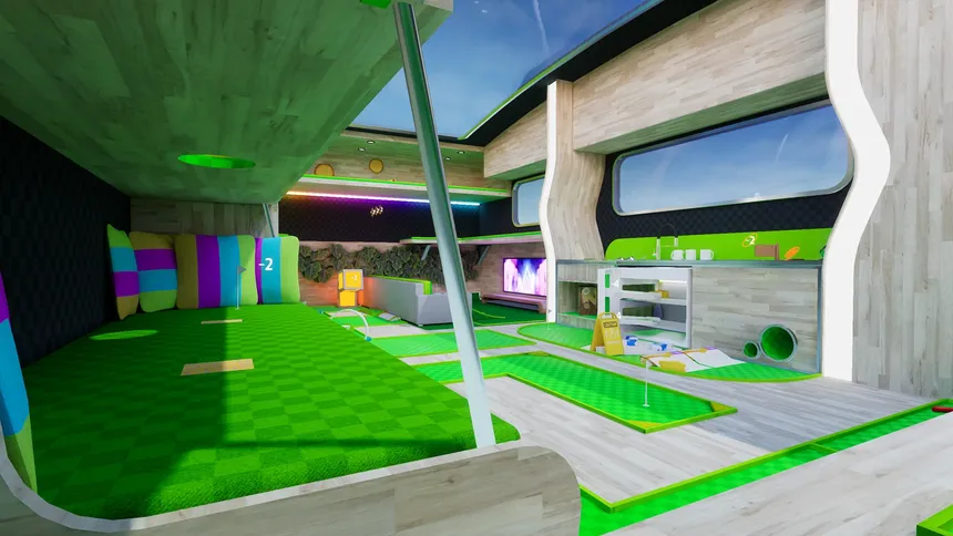 Скриншот 3 к игре Hybrid MiniGolf Beta