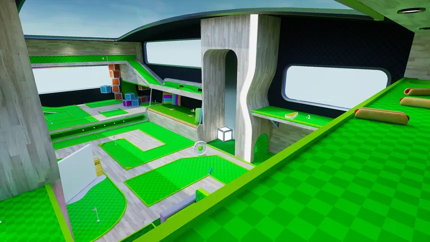 Скриншот 4 к игре Hybrid MiniGolf Beta