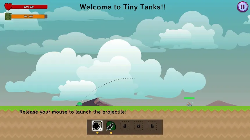 Скриншот 4 к игре Tiny Tanks