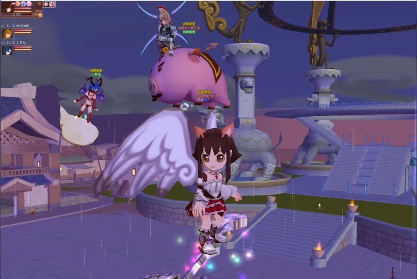 Скриншот 1 к игре 飛天歷險2025(Dream Of Mirror Online)