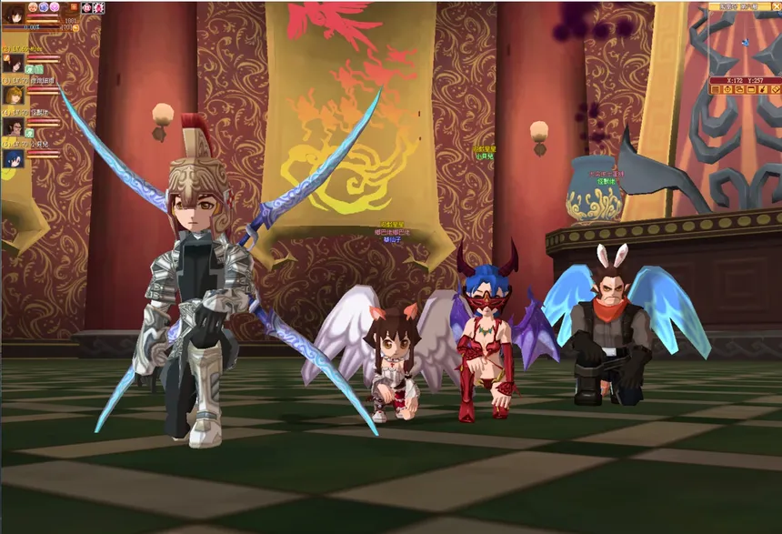 Скриншот 4 к игре 飛天歷險2025(Dream Of Mirror Online)