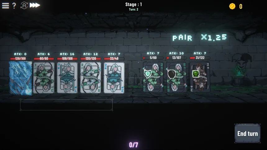 Скриншот 7 к игре Poker Dungeon : Joker's Madness