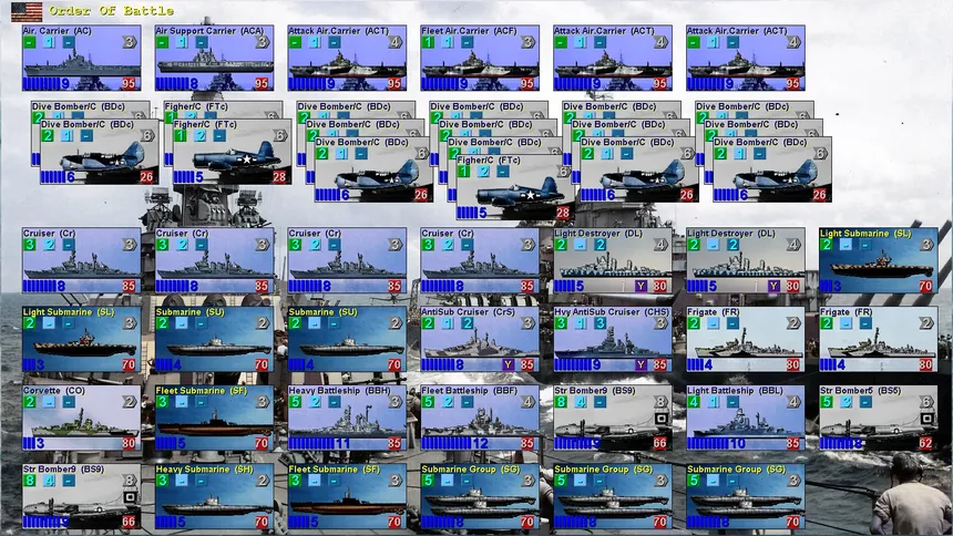Скриншот 1 к игре Battleships and Carriers 2:  1940-1945