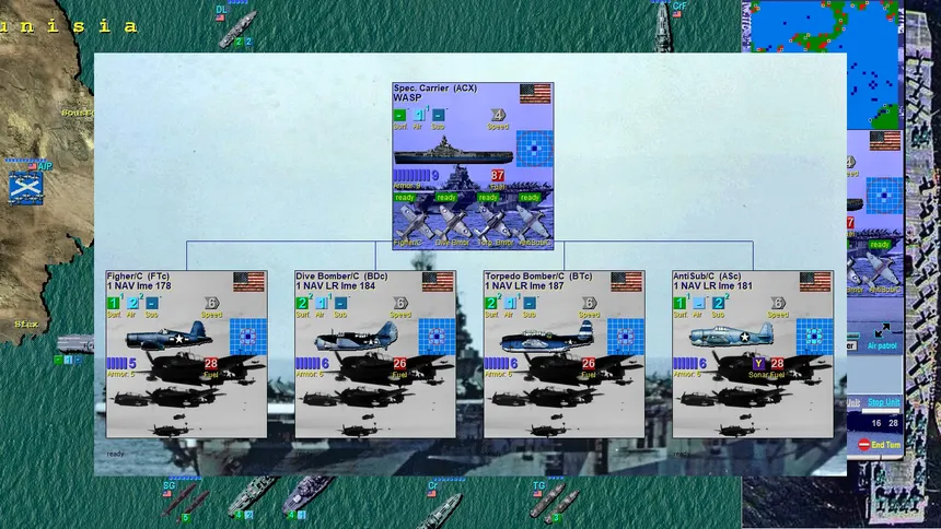 Скриншот 2 к игре Battleships and Carriers 2:  1940-1945