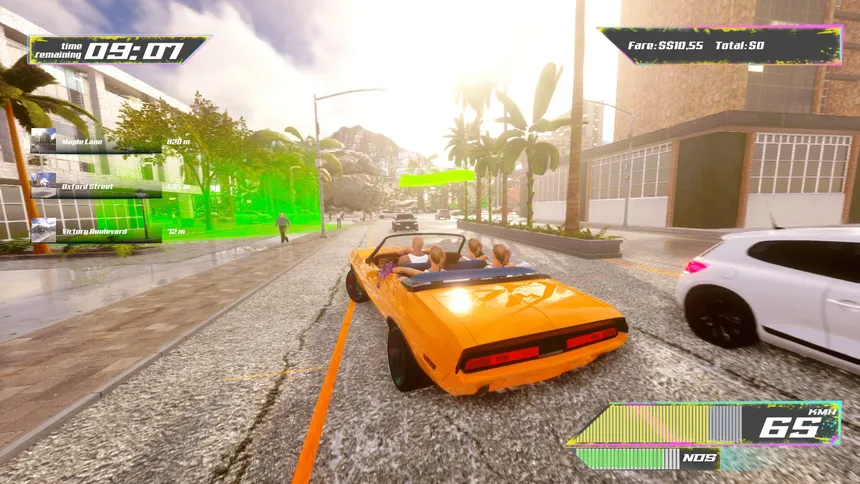 Скриншот 2 к игре Taxi Rush: Prologue