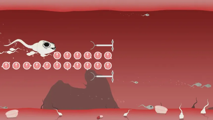 Скриншот 2 к игре Fallopian Frenzy! Come Again?