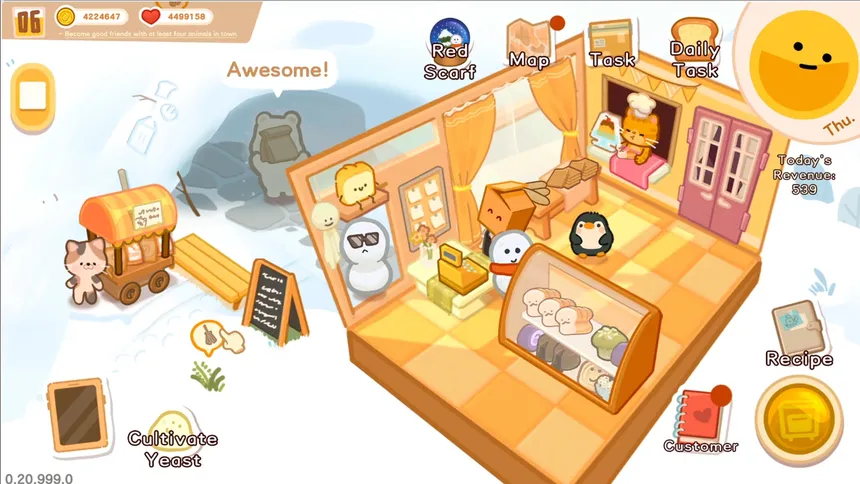 Скриншот 1 к игре 盒子面包坊