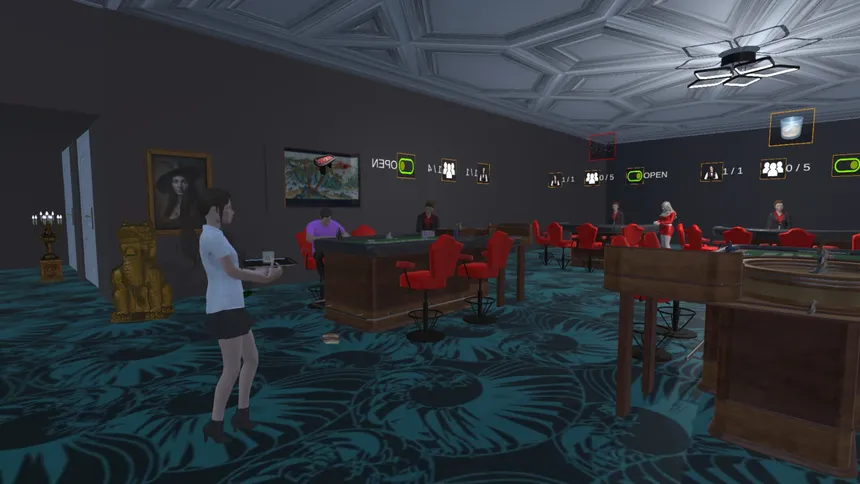 Скриншот 1 к игре Casino Simulator 2024