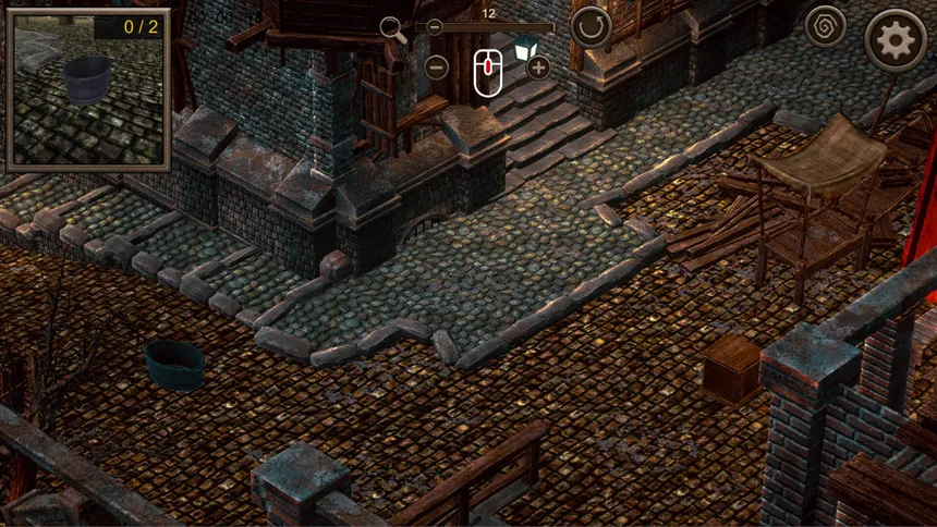 Скриншот 4 к игре Hidden Haunted Town Top-Down 3D