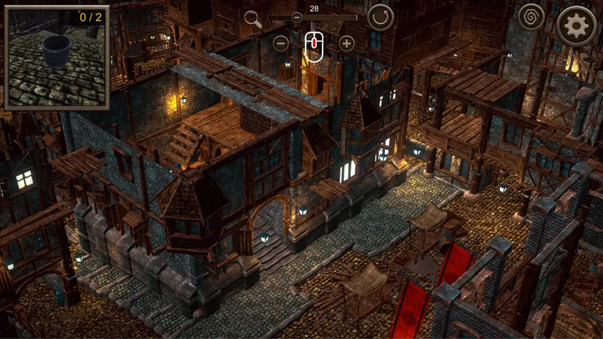 Скриншот 5 к игре Hidden Haunted Town Top-Down 3D